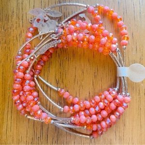 Handmade crystal bracelet